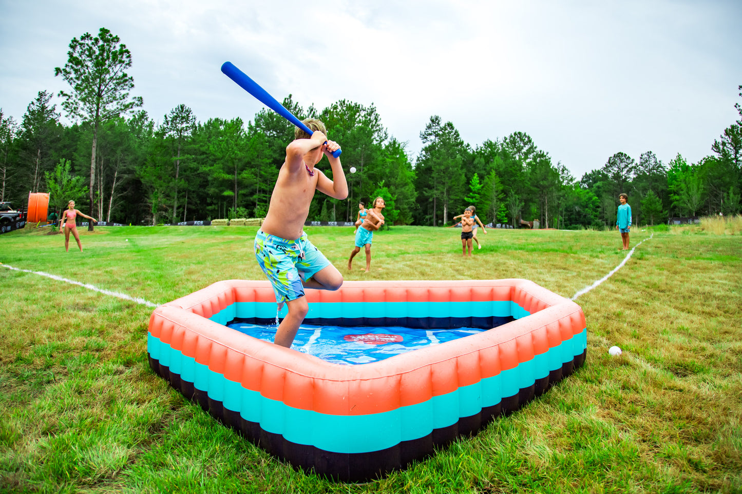 Backyard Water Baseball Inflatable Pool