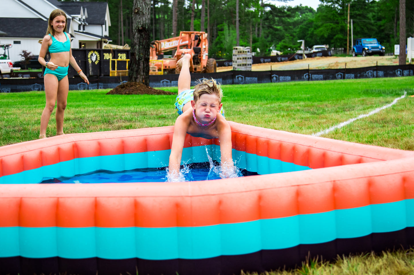 Backyard Water Baseball Inflatable Pool