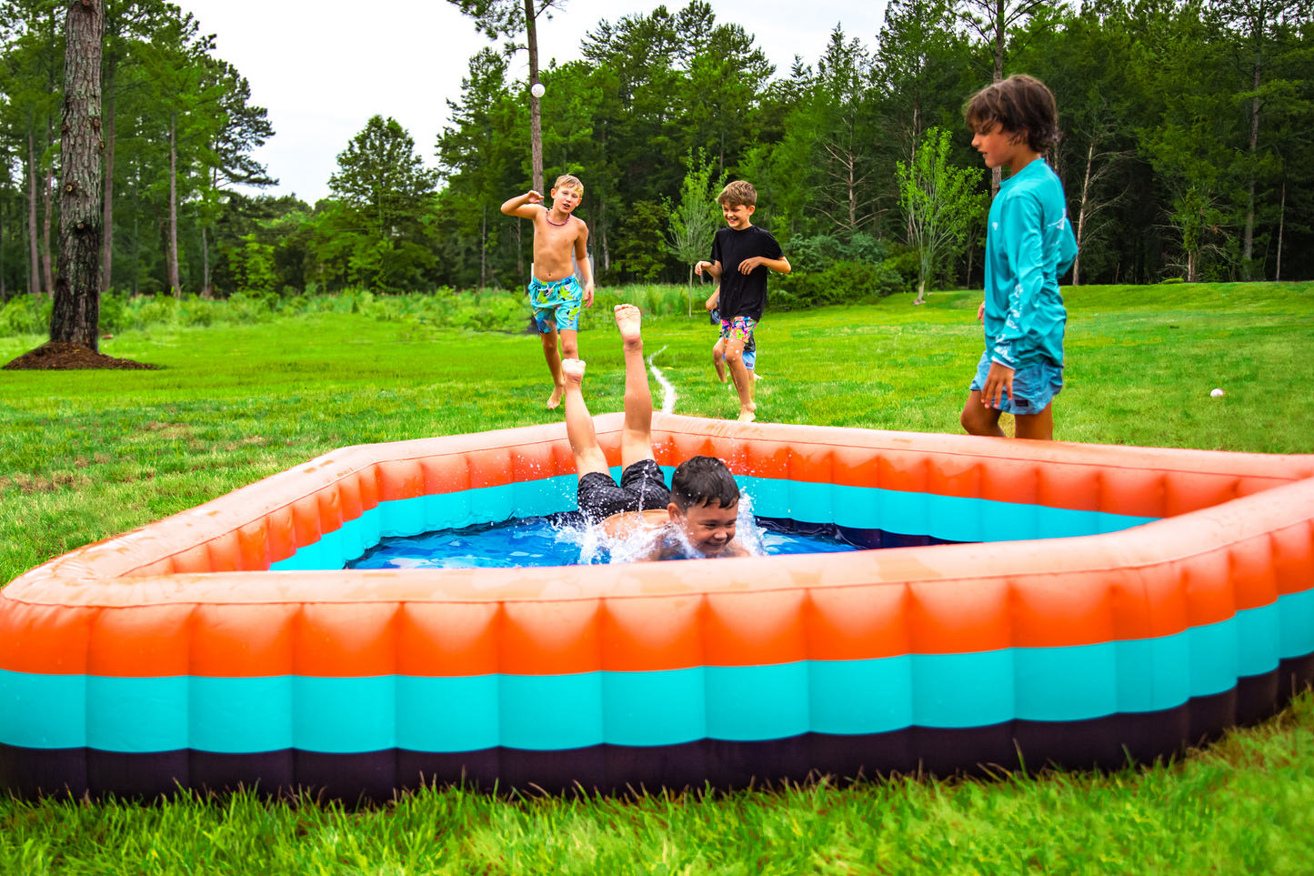 Backyard Water Baseball Inflatable Pool